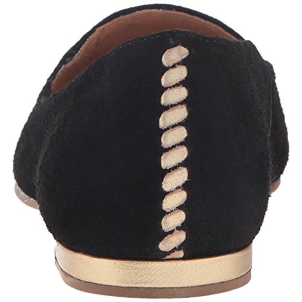 Jack Rogers Rebecca smoking loafers suede metallic - Picture 2 of 3